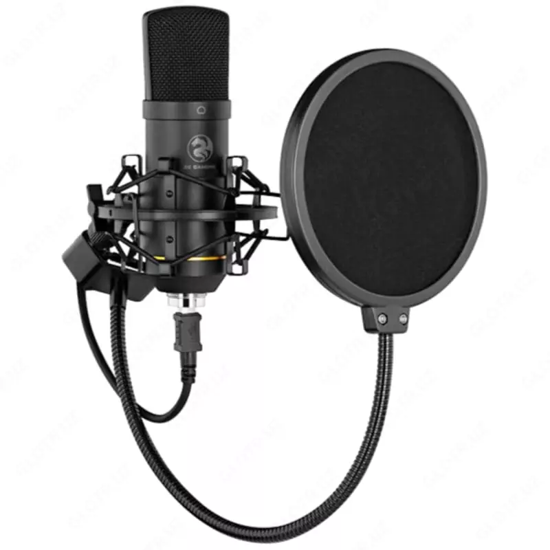 Olib olinadigan mikrofon "2E GAMING" Kodama to'plami (Art. -2E-MG-STR-KITMIC) Qora