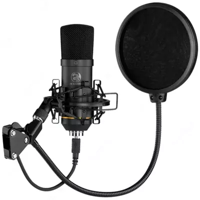 Съемный Микрофон "2E GAMING" Kodama Kit (Арт. -2E-MG-STR-KITMIC) Черный