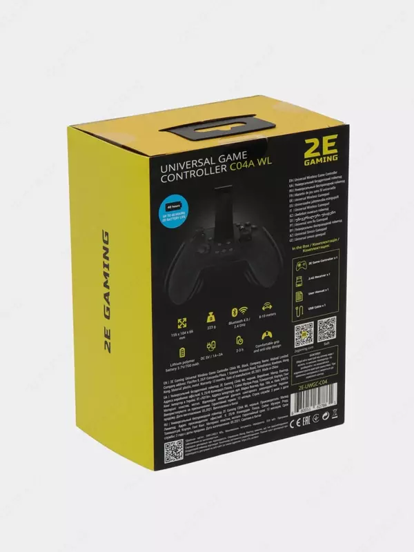Simsiz geympad "2E GAMING" C04 WL (Art. -2E-UWGC-C04) Qora