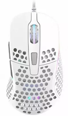 Проводная игровая мышь "Xtrfy" M4, RGB, USB (Арт. - XG-M4-RGB-WHITE) Белая