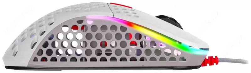 Проводная игровая мышь "Xtrfy" M4, RGB, USB (Арт. - XG-M4-RGB-RETRO) Ретро/белая