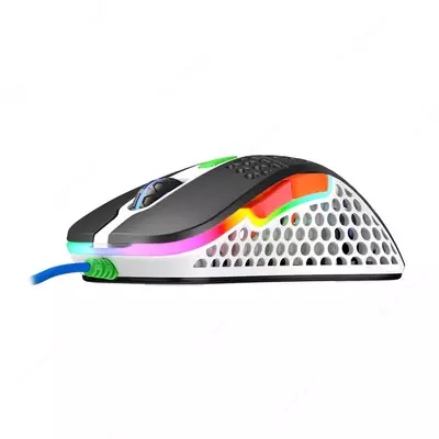 Проводная игровая мышь "Xtrfy" M4, RGB, USB (Арт. - XG-M4-RGB-STREET) Черная/белая