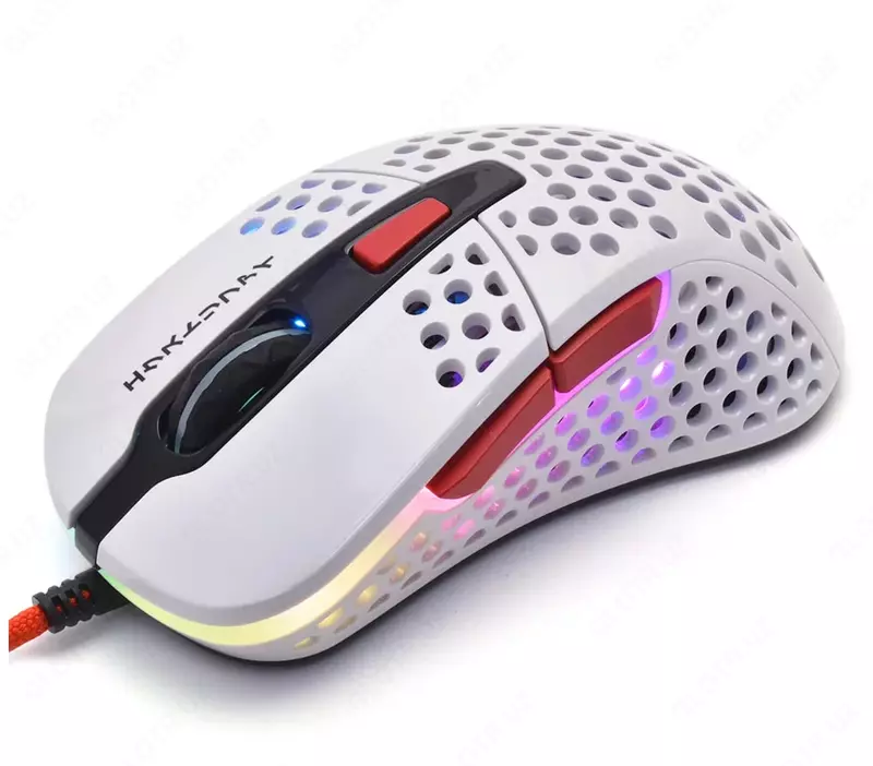 Simli o'yin sichqonchasi "Xtrfy" M4, RGB, USB (Art. № - XG-M4-RGB-TOKYO) Tokio