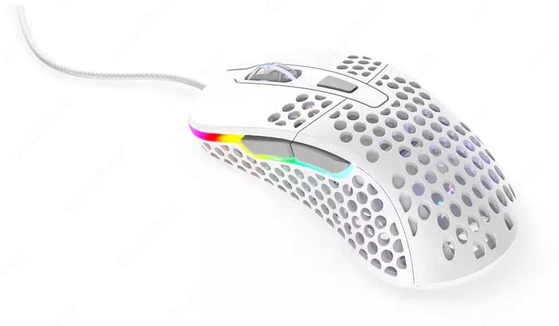 Проводная игровая мышь "Xtrfy" M42, RGB, USB (Арт. - XG-M42-RGB-WHITE) Белая