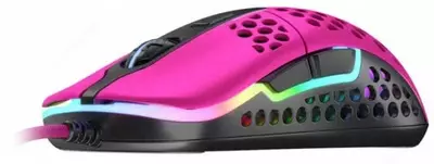 Проводная игровая мышь "Xtrfy" M42, RGB, USB (Арт. - XG-M42-RGB-PINK) Розовая/серая