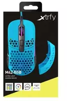 USB (Арт. - XG-M42-RGB-BLUE) Голубая/серая