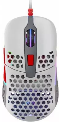 Simli o‘yin sichqoni "Xtrfy" M42, RGB, USB (Art. - XG-M42-RGB-RETRO) Retro/oq