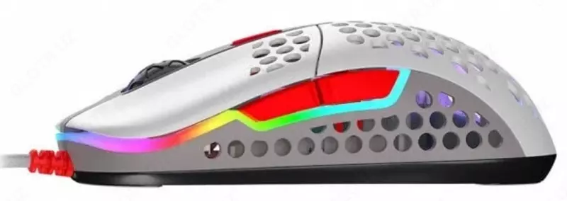 Проводная игровая мышь "Xtrfy" M42, RGB, USB (Арт. - XG-M42-RGB-RETRO) Ретро/белая