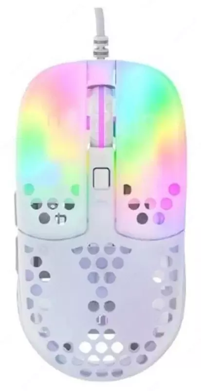 Проводная игровая мышь "Xtrfy" MZ1, RGB, USB (Арт. - XG-MZ1-WHITE-RGB) Белая