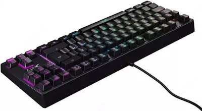 Проводная игровая клавиатура "Xtrfy" K4, TKL, RGB, USB (Арт. - XG-K4-RGB-TKL-R-RUS) Черная