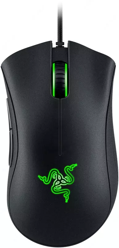 Проводная игровая мышь "Razer" DeathAdder Essential, USB, RGB (Арт. - RZ01-03850100-R3M1) Черная