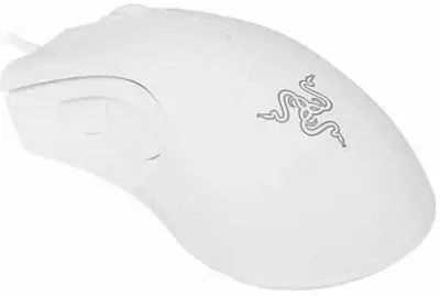 Проводная игровая мышь "Razer" DeathAdder Essential, USB, RGB (Арт. - RZ01-03850200-R3M1) Белая