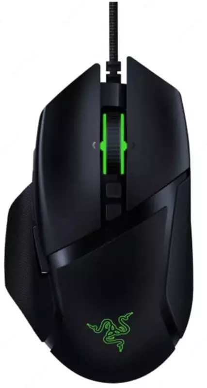 Simli o'yin sichqonchasi "Razer" Basilisk V2, USB, RGB (Art. - RZ01-03160100-R3M1) Qora