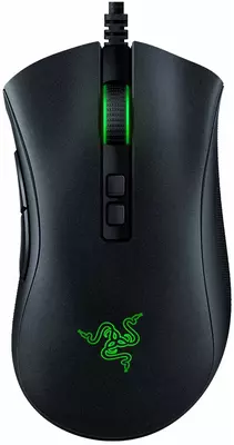 Проводная игровая мышь "Razer" DeathAdder V2, USB, RGB (Арт. - RZ01-03210100-R3M1) Черная