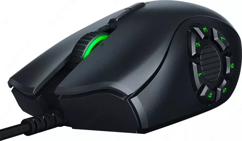Проводная игровая мышь "Razer" Naga Trinity, USB, RGB (Арт. - RZ01-02410100-R3M1) Черная