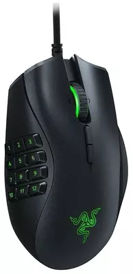 Simli o'yin sichqonchasi "Razer" Naga Trinity, USB, RGB (Art. - RZ01-02410100-R3M1) Qora