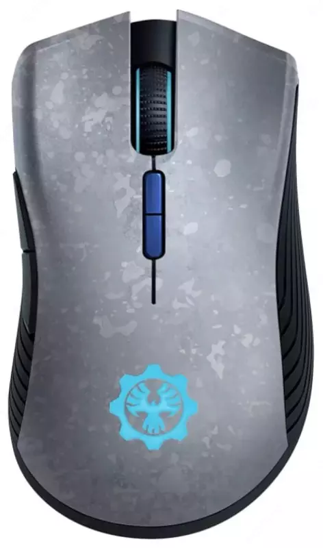 Simsiz o'yin sichqonchasi "Razer" Mamba Gears of War 5 WL (Art. - RZ01-02710200-R3M1) Qora/Kulrang