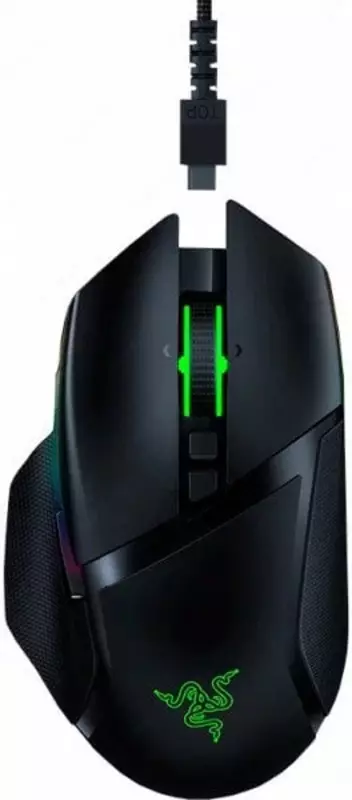 Simsiz o'yin sichqonchasi "Razer" Basilisk Ultimate WL RGB (Art. - RZ01-03170200-R3G1) Qora