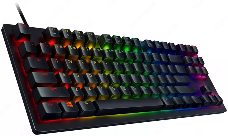 Проводная игровая клавиатура "Razer" Huntsman Tournament Edition, USB RGB (Арт. - RZ03-03080100-R3M1) Черная