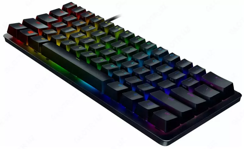 Проводная игровая клавиатура "Razer" Huntsman Mini, USB RGB (Арт. - RZ03-03390200-R3M1) Черная