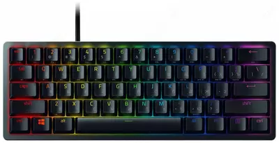 Проводная игровая клавиатура "Razer" Huntsman Mini, USB RGB (Арт. - RZ03-03390100-R3M1) Черная