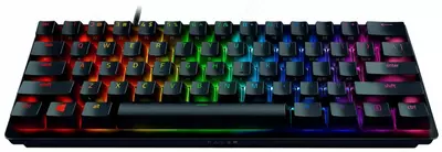 Проводная игровая клавиатура "Razer" Huntsman Mini, USB RGB (Арт. - RZ03-03390100-R3M1) Черная