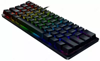 Проводная игровая клавиатура "Razer" Huntsman Mini, USB RGB (Арт. - RZ03-03390100-R3M1) Черная