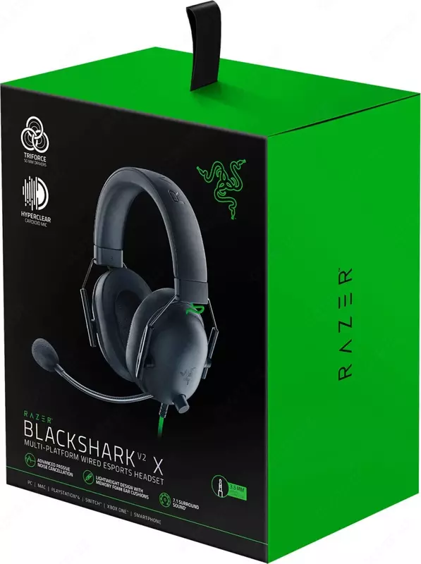 Игровая Гарнитура для ПК "Razer" Blackshark V2 X (Арт. - RZ04-03240100-R3M1) Черная