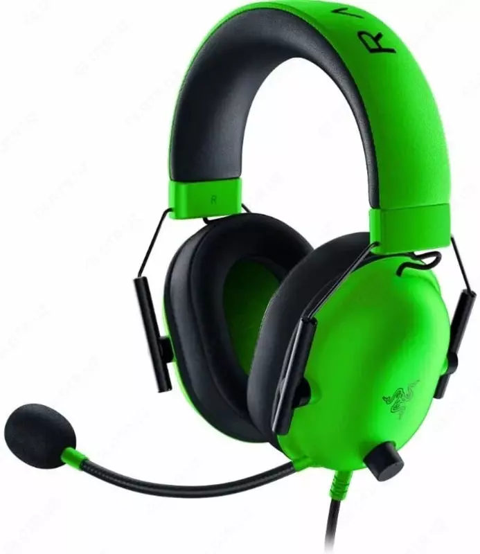 Kompyuter "Razer" Blackshark V2 X uchun o'yin eshitish vositasi (Art. No - RZ04-03240600-R3M1) Yashil/Qora