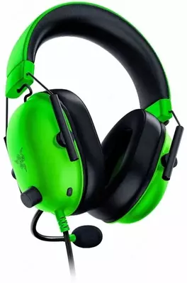 Kompyuter "Razer" Blackshark V2 X uchun o'yin eshitish vositasi (Art. No - RZ04-03240600-R3M1) Yashil/Qora