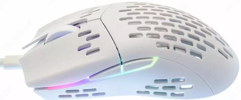 Проводная игровая мышь "Keychron" M1, USB, RGB (Арт. - M1A2_Keychron) Белая