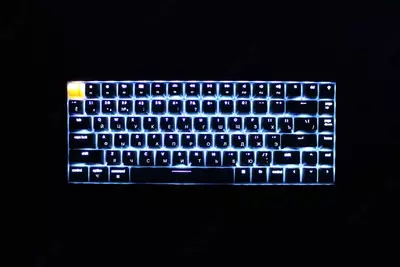 Mexanik klaviatura "Keychron" Gateron K2 LED USB (Art. № - K2A1H_Keychron) Qora/Kulrang