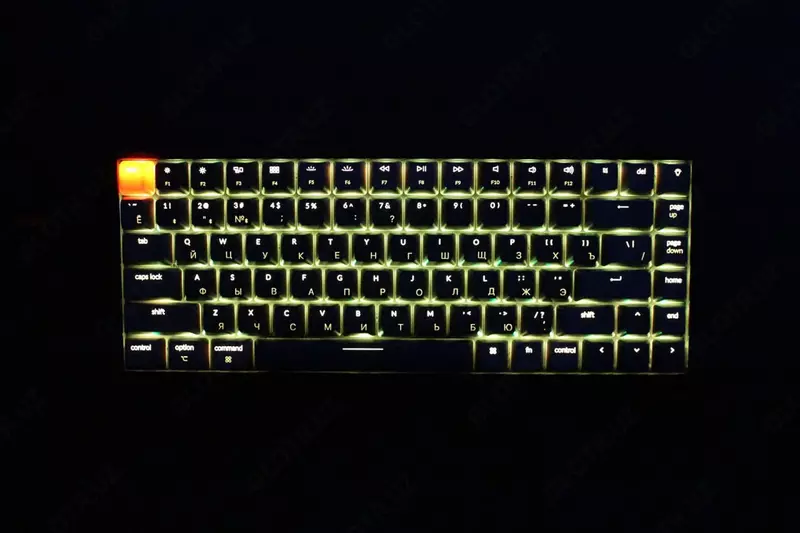 Механическая Клавиатура "Keychron" Gateron К2 RGB USB (Арт. - K2C3H_Keychron) Черная/Серая