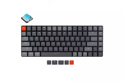 Механическая Клавиатура "Keychron" Gateron К3 LED USB (Арт. - K3A2_Keychron) Черная/Серая