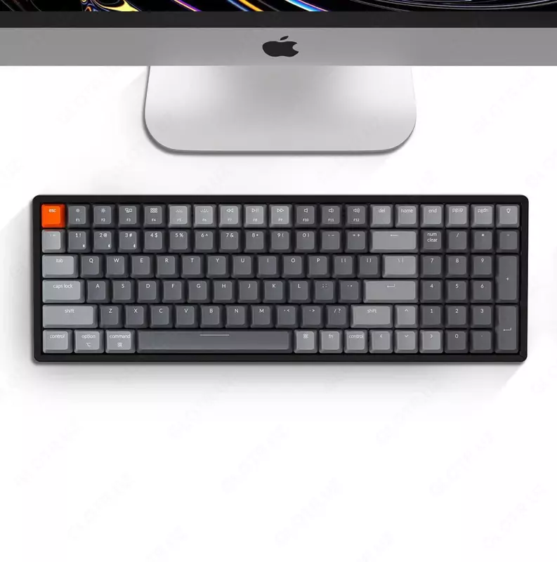 Механическая Клавиатура "Keychron" Gateron К4 RGB USB (Арт. - K4J2_Keychron) Черная/Серая