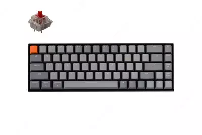 Механическая Клавиатура "Keychron" Gateron К6 LED USB (Арт. - K6O1_Keychron) Черная/Серая
