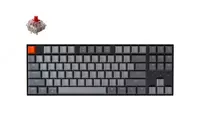 Mexanik klaviatura "Keychron" Gateron K8 LED USB (Art. - K8A1_Keychron) Qora/Kulrang