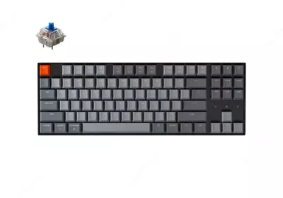 Mexanik klaviatura "Keychron" Gateron K8 RGB USB (Art. № - K8C2_Keychron) Qora/Kulrang