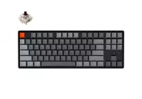 Mexanik klaviatura "Keychron" Gateron K8 RGB USB (Art. № - K8Q3_Keychron) Qora/Kulrang