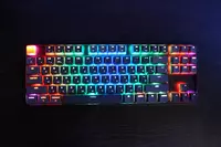 Mexanik klaviatura "Keychron" Gateron K8 RGB USB (Art. № - K8Q3_Keychron) Qora/Kulrang Chakana savdo