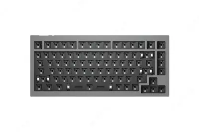 Кастомная Механическая Клавиатура "Keychron" Gateron Phantom Q1 QMK RGB USB (Арт. - Q1N2_Keychron) Космический серый