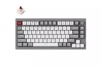 Maxsus mexanik klaviatura "Keychron" Gateron Phantom Q1 QMK RGB USB (Art. № - Q1N3_Keychron) Space Grey