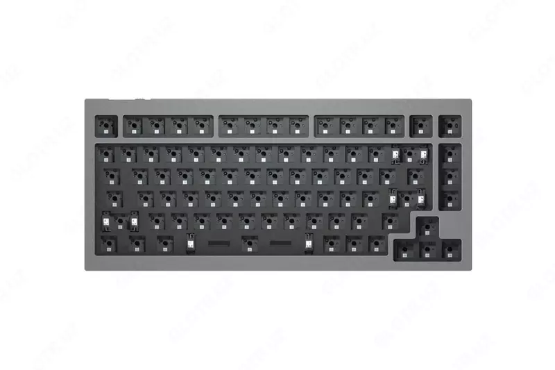 Кастомная Механическая Клавиатура "Keychron" Gateron Phantom Q1 QMK RGB USB (Арт. - Q1N3_Keychron) Космический серый