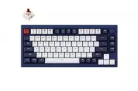 Кастомная Механическая Клавиатура "Keychron" Gateron Phantom Q1 QMK RGB USB (Арт. - Q1O3_Keychron) Темно-синяя