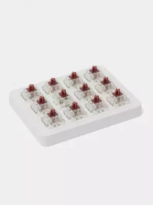 Набор механических переключателей "KEYCHRON" Gateron Switch с держателем, 12 шт. (Арт. - Z3_KEYCHRON) Коричневый