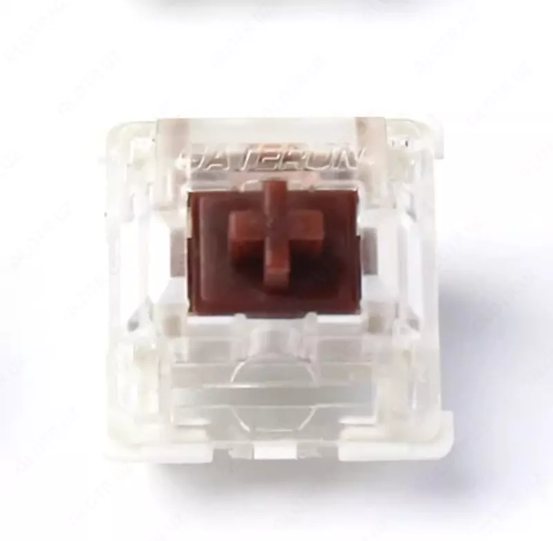 Набор механических переключателей "KEYCHRON" Gateron Switch с держателем, 12 шт. (Арт. - Z3_KEYCHRON) Коричневый