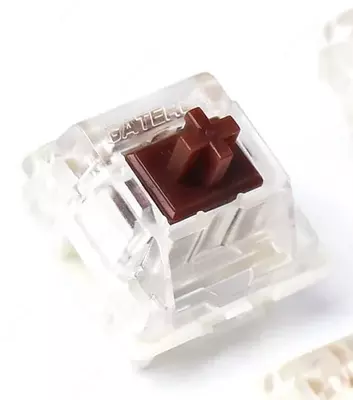 Набор механических переключателей "KEYCHRON" Gateron Switch с держателем, 12 шт. (Арт. - Z3_KEYCHRON) Коричневый