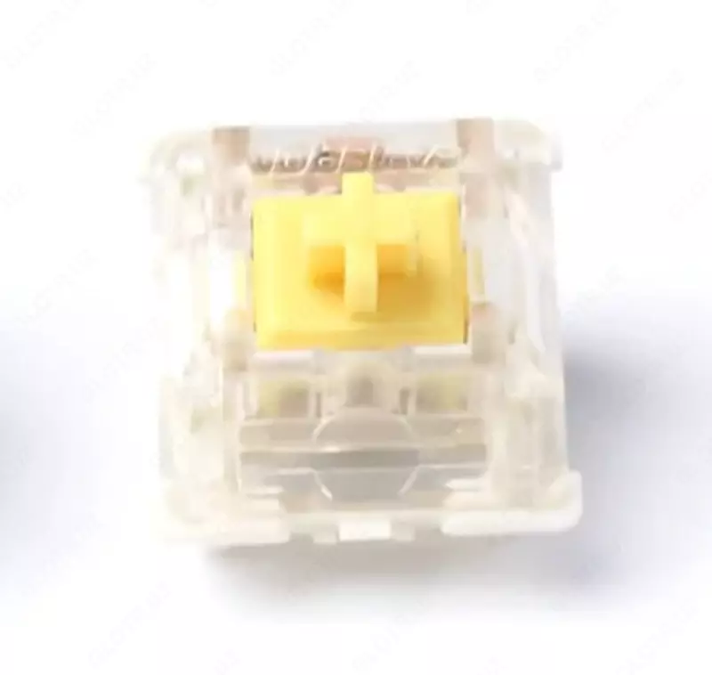 Набор механических переключателей "KEYCHRON" Gateron Switch с держателем, 12 шт. (Арт. - Z4_KEYCHRON) Желтый