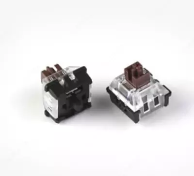 Набор механических переключателей "KEYCHRON" Gateron LK Switch с держателем, 12 шт. (Арт. - Z10_KEYCHRON) Коричневый