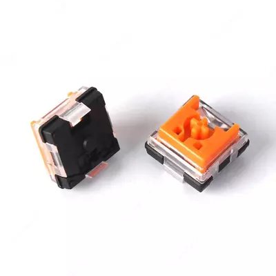 Набор низкопрофильных механических переключателей "KEYCHRON" Optical MX, 90 шт. (Арт. - Z25_KEYCHRON) Оранжевый